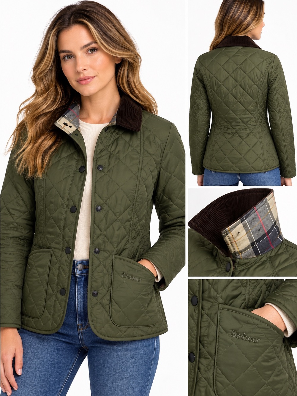 Barbour Deveron Polarquilt Jacket $250